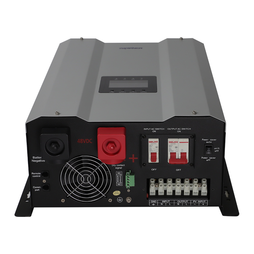 120V 240V 48V DC инвертор с чистым синусом Гибридный солнечный инвертор 10kw с литий-ионный аккумулятор зарядное устройство 10000 ватт 220v солнечный инвертор
