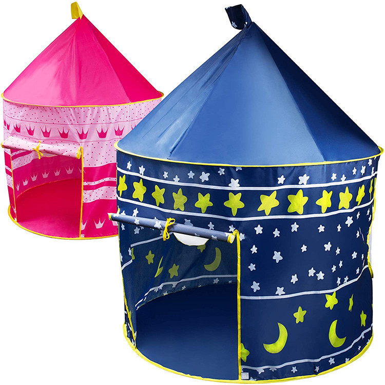 Household Children Play Kids Castle Tent For Boys And Girls Birthday And Christmas Gift Toy