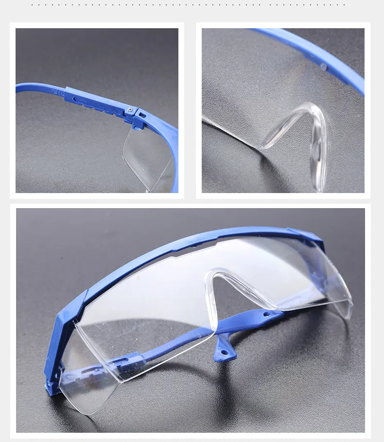 Multifunctional PC Materials Plastic Protective Garden Safety Glasses Anti-fog Eye Protect Safety Goggles Glasses Protective