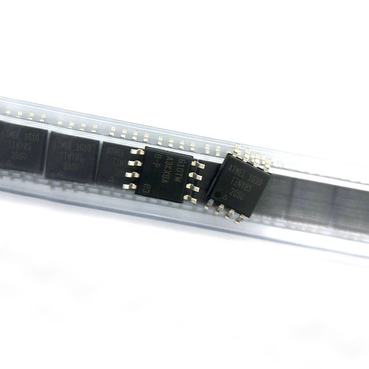 Original in stock ATTINY85-20SU ATTINY85 soic8 8BIT 8KB FLASH AVR ATtiny Microcontroller IC