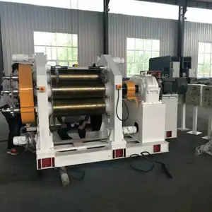 high capacity 4 roll rubber calender machine for tyre production line