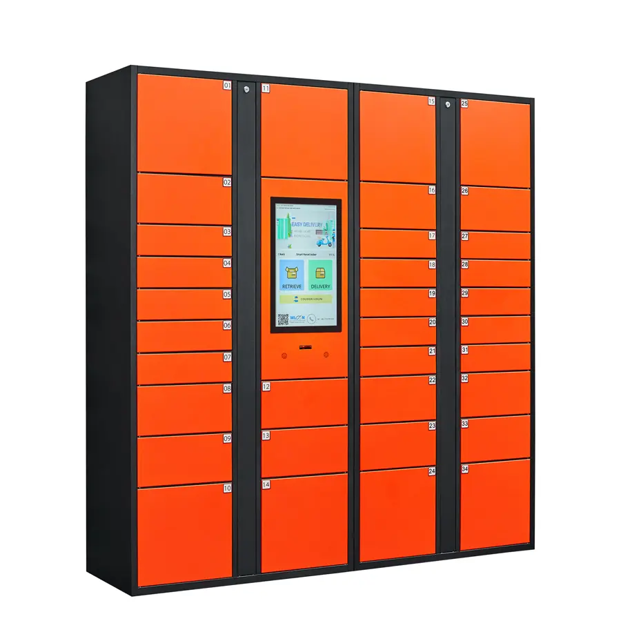 Intelligent Parcel Delivery Smart Locker With Support Card Payment