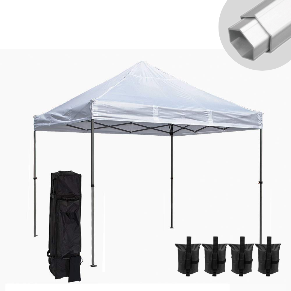Aluminum 40mm hexagon10*10 600D oxford waterproof outdoor Pop-up Canopy Tent Commercial Instant Canopy