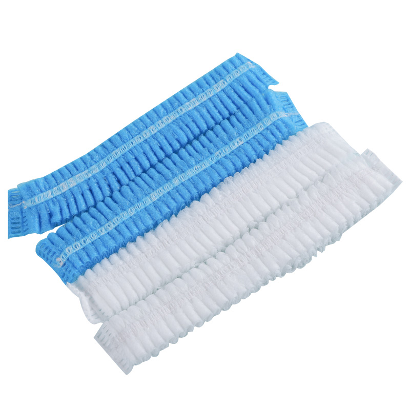 pp non woven Disposable Bouffant Cap head cap disposable clip cap