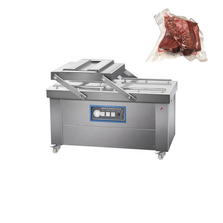 Semi-automatic food vegetable rice vaccum sealing machine vacuum packaging machine