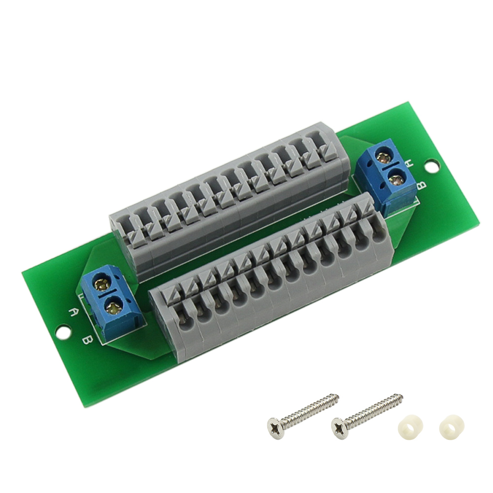 PCB008 2 входа, 13 пар выходов без винта, распределительная плата питания постоянного и переменного тока