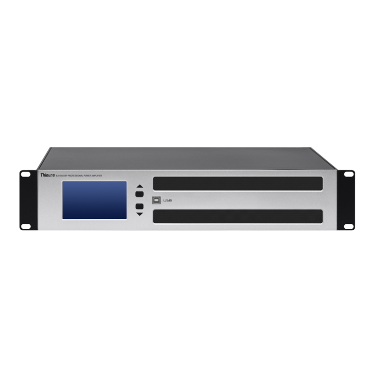Thinuna EA 2*600 Вт усилитель мощности класса d профессиональные цифровые Стерео усилители dsp профессиональный аудио 2u цифровой усилитель мощности