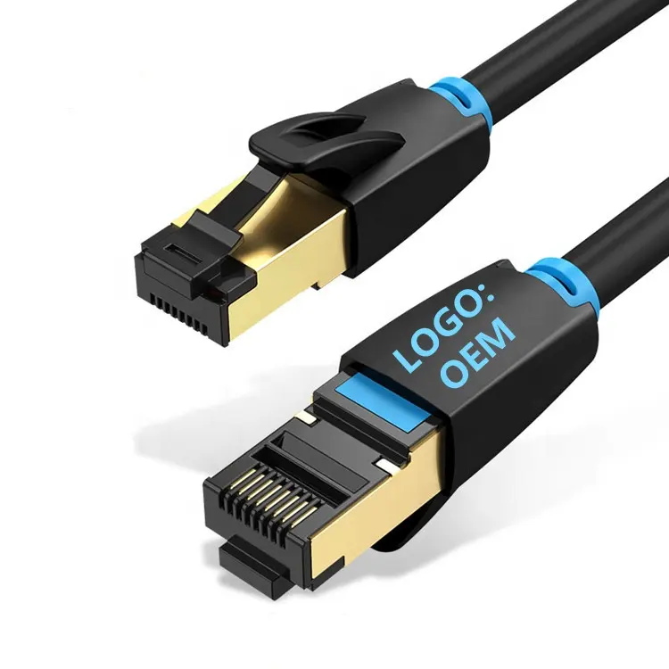 High Speed Ethernet 100 ft Network Cat 8 20000MHZ Patch Cable Roll Ethernet Cable Cat 8