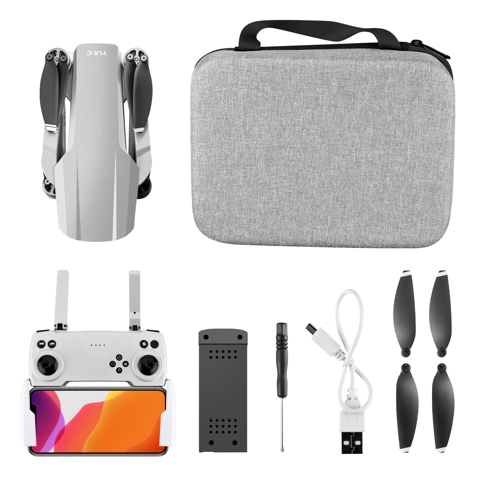 New Design Brushless Drone S106 GPS professional super long endurance following 8K DH Wifi Dual Camera remote control drone