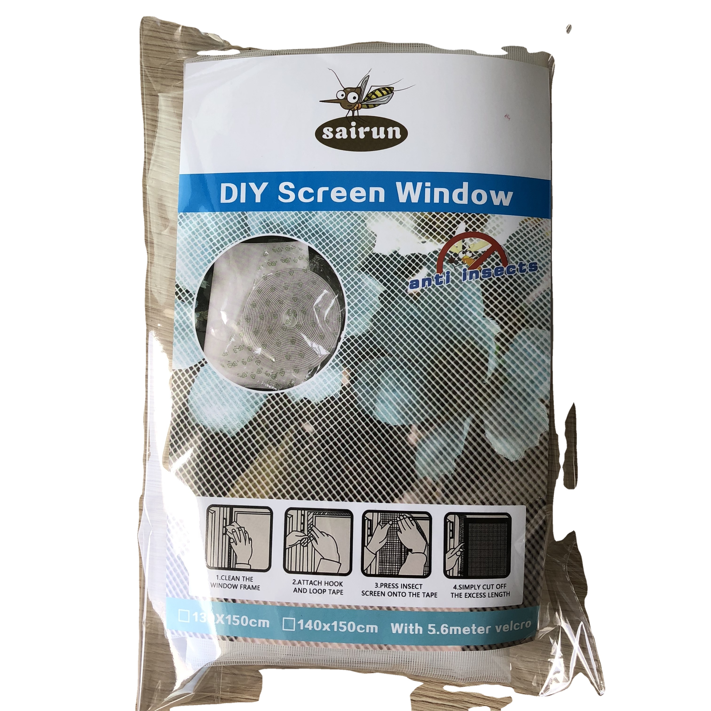 Без рамки DIY насекомых Fly Экран Window130X150CM насекомых москитная сетка для окон экран магнитная сетка от насекомых