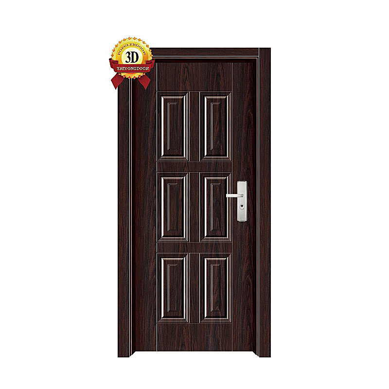 Chinese factory best price security steel door galvanized interior door