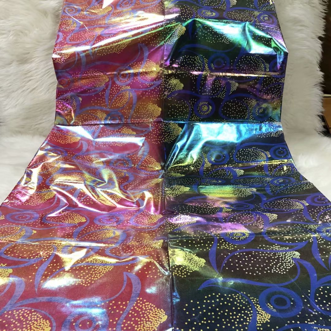 Wholesale 100% cotton bazin riche metallic light workmanship high quality african bazin riche