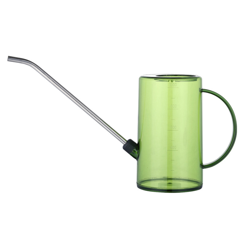 Garden Decor Watering Cans Portable Handle Metal Succulent Planting Pot Long Spout Watering Can