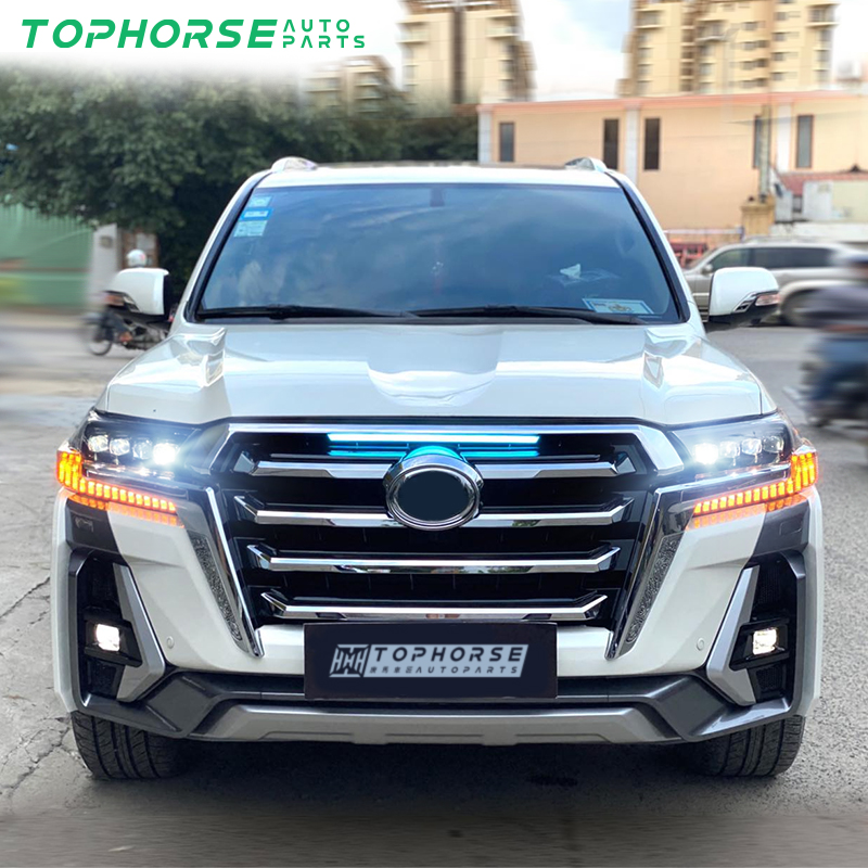 2021 limgene комплекты корпусов для land cruiser 200 limgene дизайн корпуса kir fo lc200 бампер VRX GRX land cruiser 200 Серия передняя фара
