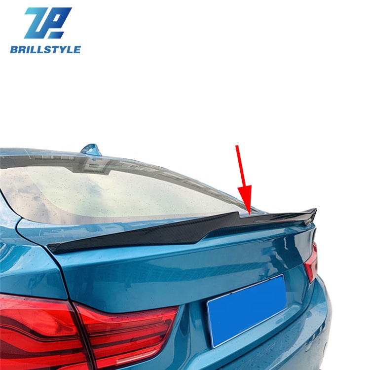 Спойлер из углеродного волокна M4 Style F30, спойлер, крыло, задний багажник автомобиля, спойлер, крыло для BMW F30 330i 335i F80 M3 2013-2018