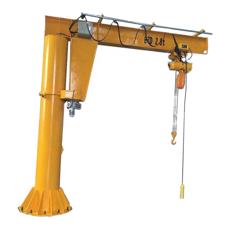 Рекрутинговое агентство Hydraulische Light Duty 3 Ton Workstation Jib Crane с колесами
