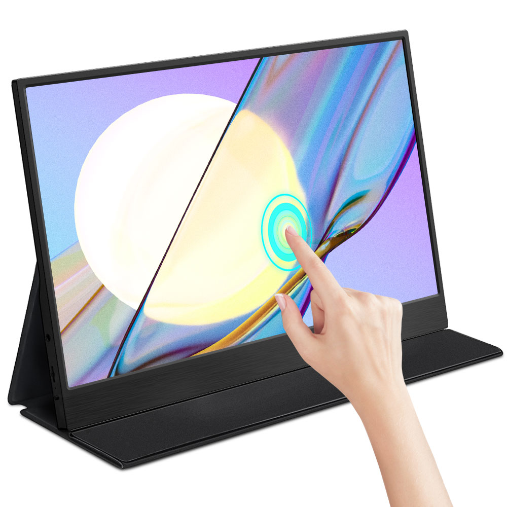 Amazon Лучшие продажи 15 дюймов ноутбук с wi ЖК дисплей multi Touch screen 1080p с разъемом type-c hd mi для расширения мобильный телефон ПК ноутбука ps3 ps4 xbox переключатель