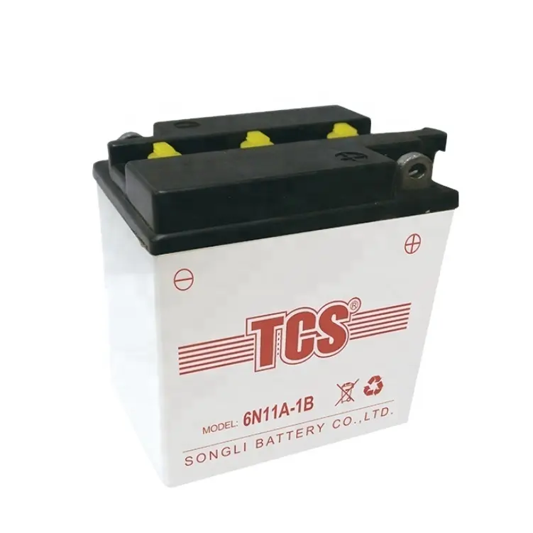 Tcs Motorcycle Battery 6v11ah Sparepart Motor