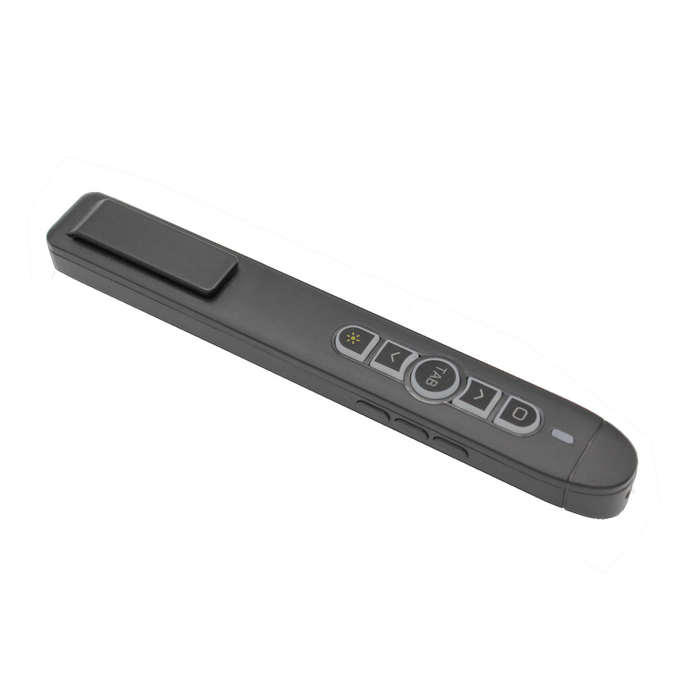 Перезаряжаемая USB Беспроводная презентационная красная лазерная указка для ноутбука Keynote Презентация PPT пульт дистанционного управления Clicker Powerpoint