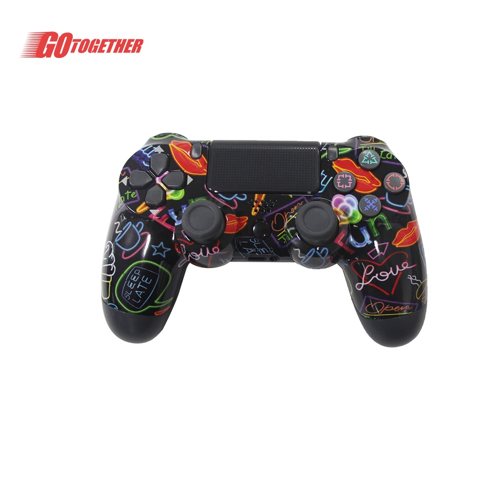 2020 популярная Беспроводная игровая ручка для PS4, новый игровой контроллер Bluetooth с рисунком, джойстик для нового стиля