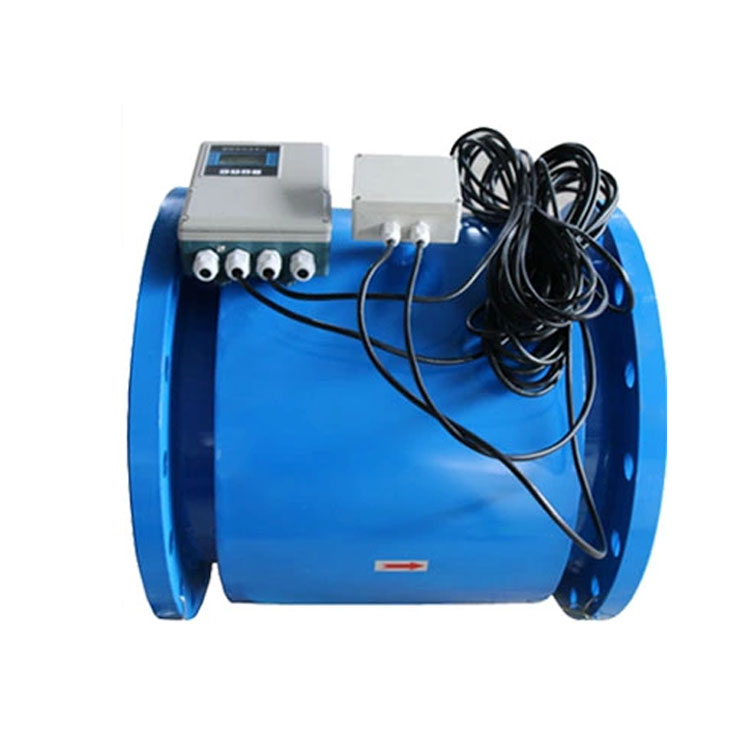 Digital Display 220V/24V Power Supply Electromagnetic Water Flowmeter