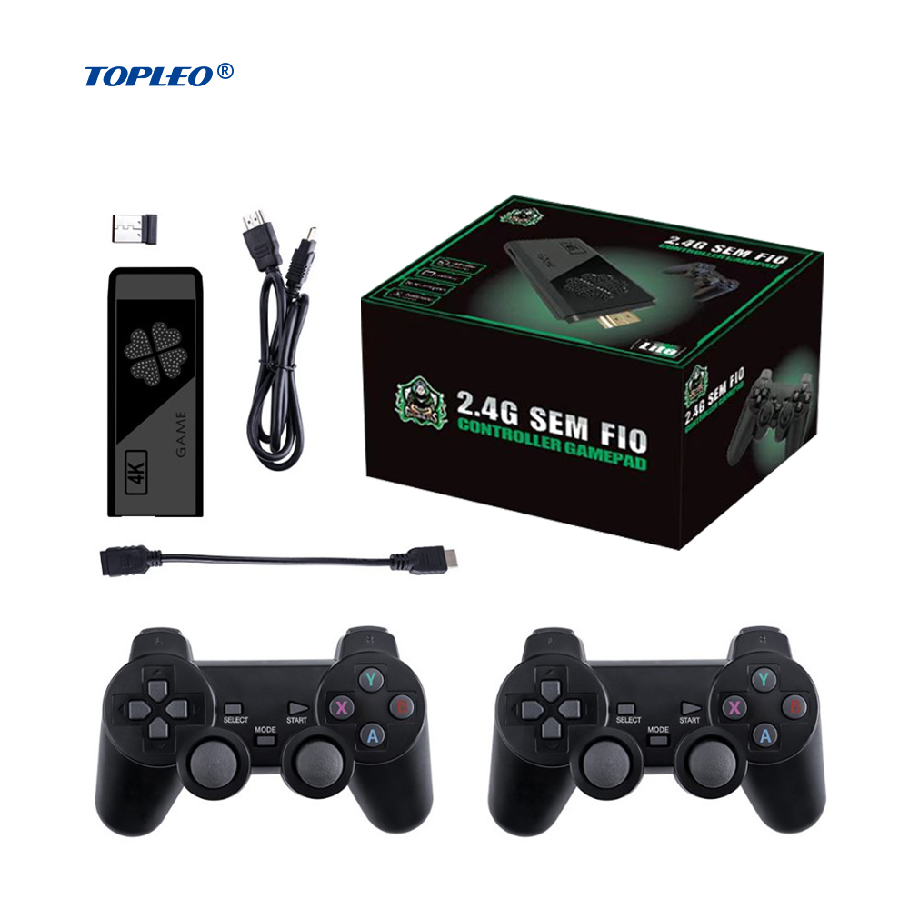 Topleo Классическая портативная игровая консоль в стиле ретро, HD 3500, 10000 игр, мини-Консоль 4k