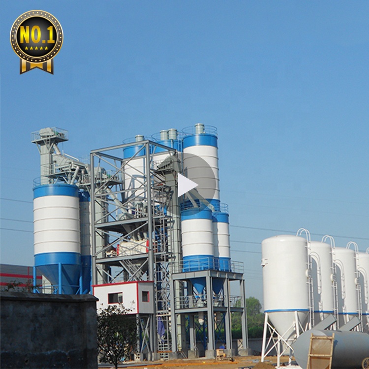 Advanced Dry Mortar Machines 60t/h Fully Automatic Dry Mixed Mortar Production Line