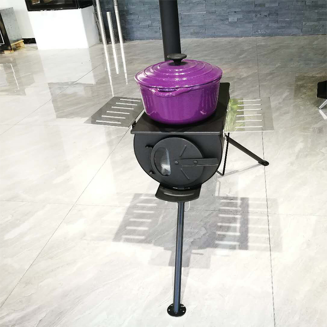 Warmfire 2020 Новый дизайн США Горячая продажа древесины туристическая горелка переносная палатка плита WM-CP02-2