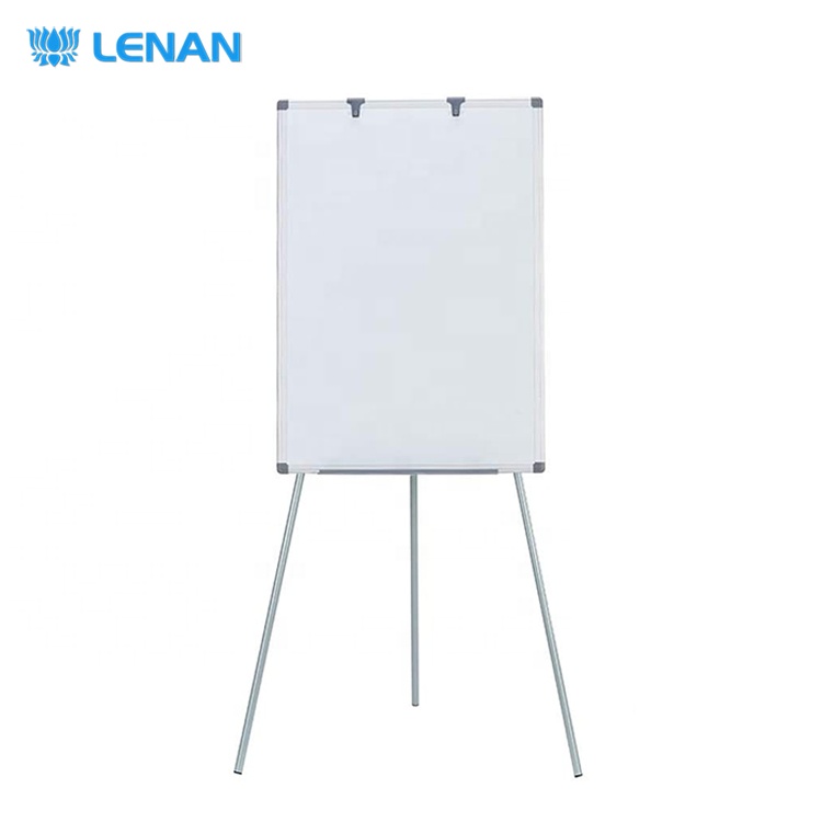 Office school supplies magnetic dry erase whiteboard easel aluminum frame tripod flip chart stand