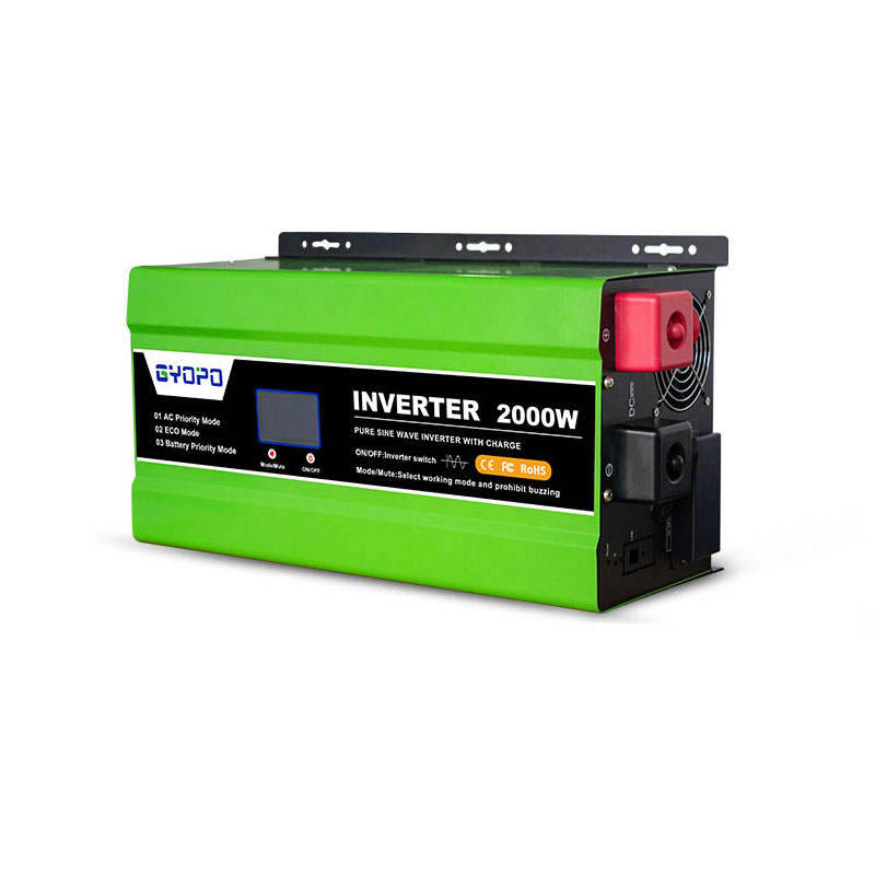 Gyopo Off Grid 2000W 110 to 220 converter dc to ac ups all in one pure sine wave inverter