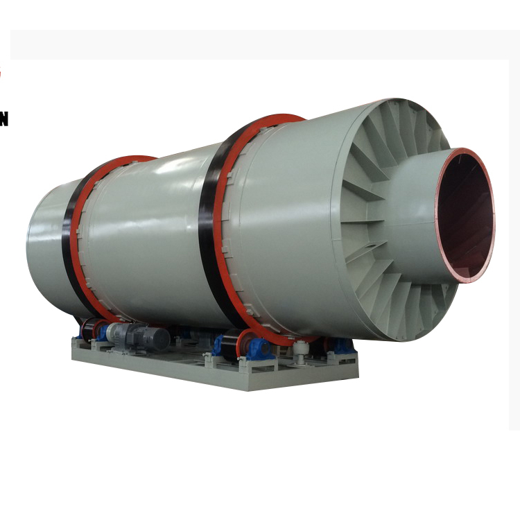 Three Cylinder dryer Sand Dryer Industrial Silidca Sand Browncoal Wood Sawust Rotary Drum Dryer Machine