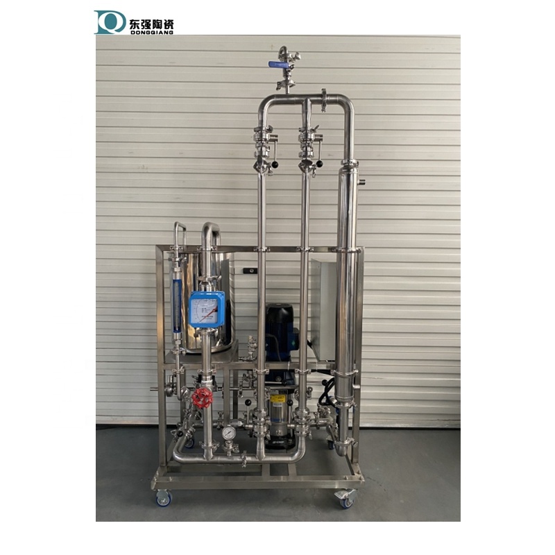 MF Ceramic Membrane Filter Pilot Plant For Wine Clarification