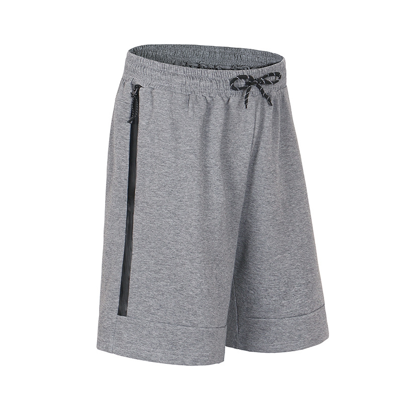 Men's summer breathable cotton basketball sport shorts