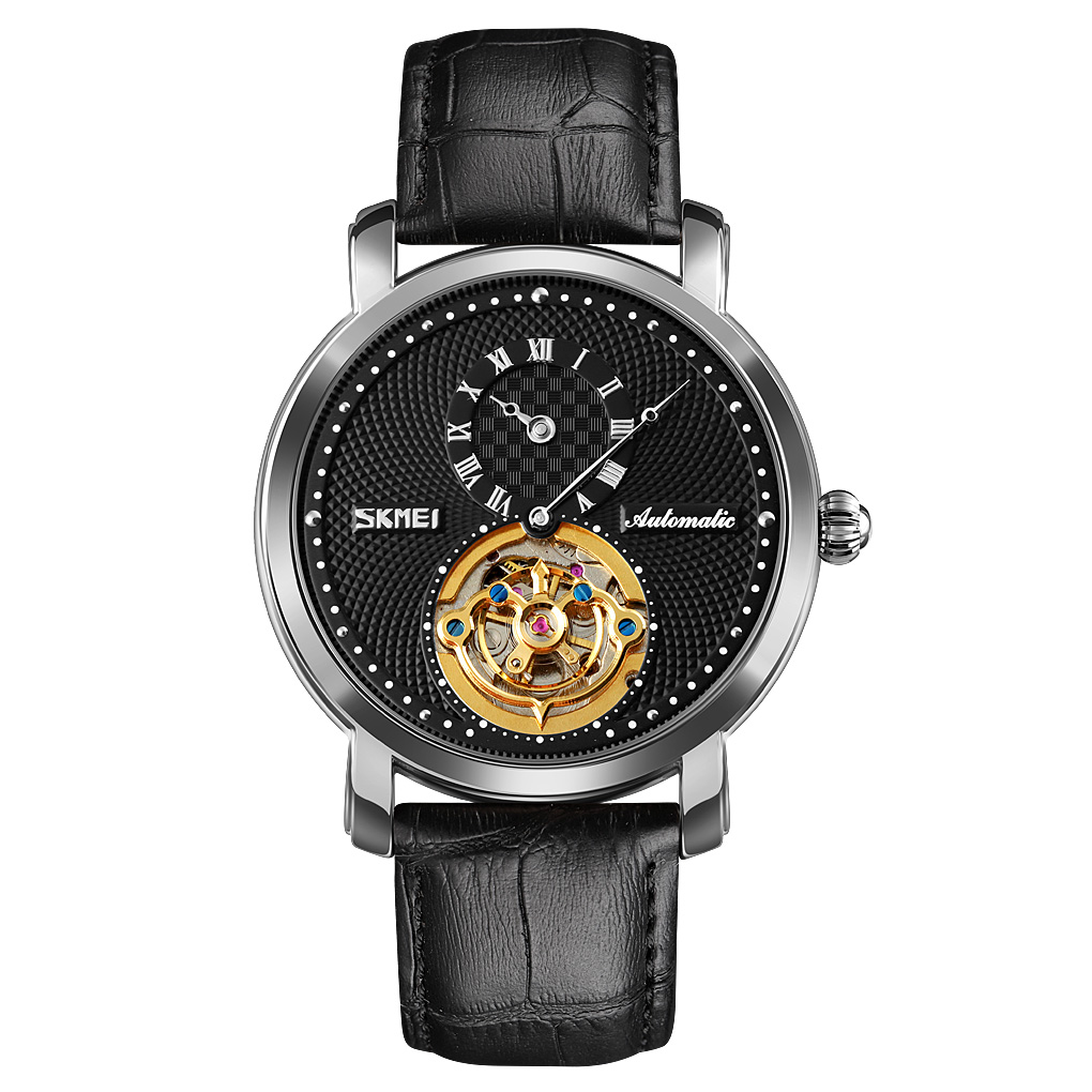 Skmei 9240 Wholesale Price Custom Logo Men Japan Movt Water Resistant Popular High Quality Brand Automatic Mechanical Men Watch
