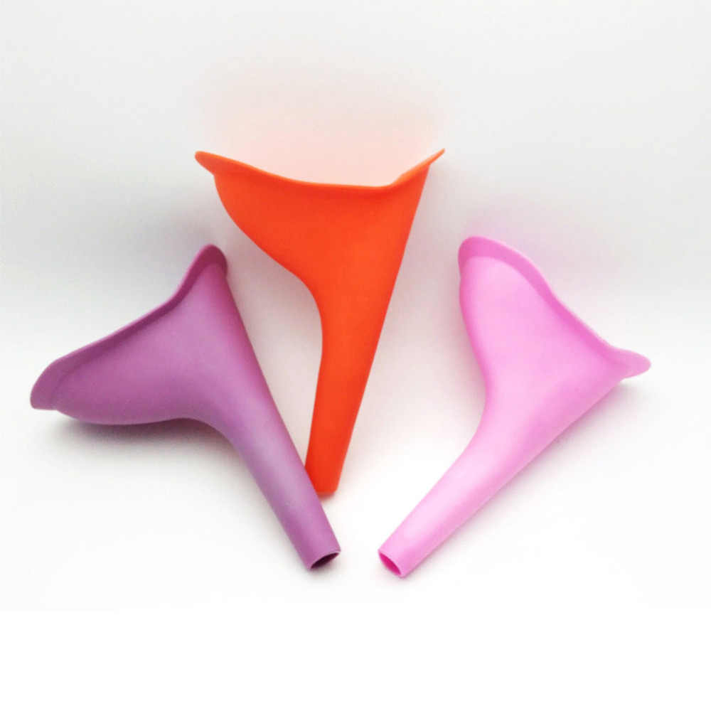 hot selling portable female urinal one-time disposable emergency in the wild Ladies standing urinals
