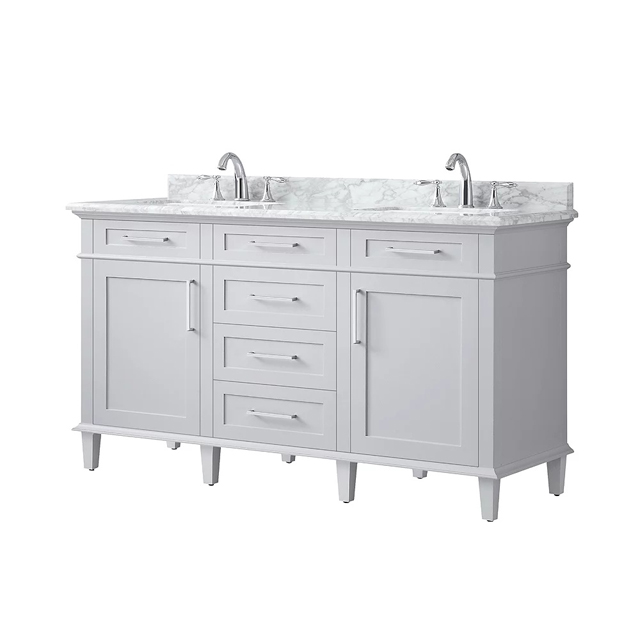 Modern style wholesale made in China wood sink storage Vanity Bathroom Cabinet