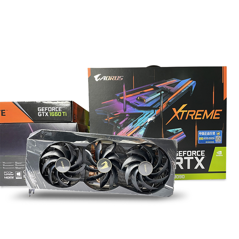 Видеокарта Gigabyte GeForce RTX 3090 3080 3070 3060 3050 AORUS GAMING X BOX Master EAGLE XTREME WATERFORCE WB 16 Гб OC