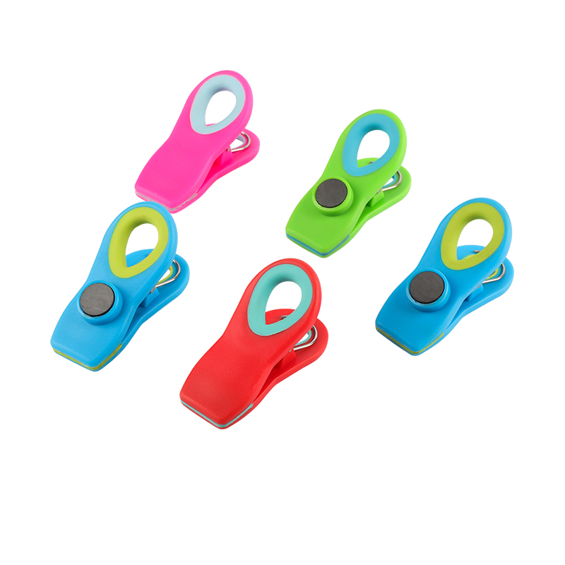 Top Seller Multi Color Mini PP Plastic Snack Chips Sealing Bag Clips For Food