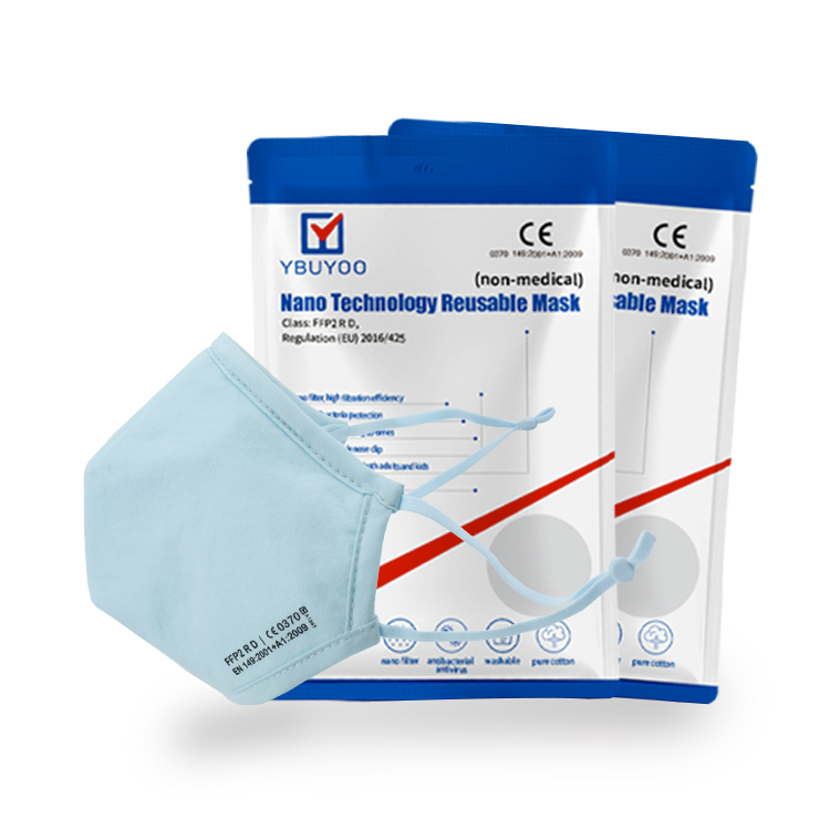 Fabric reusable face mask adult sublimation cloth fabric face mask washable reusable nano fiber filter