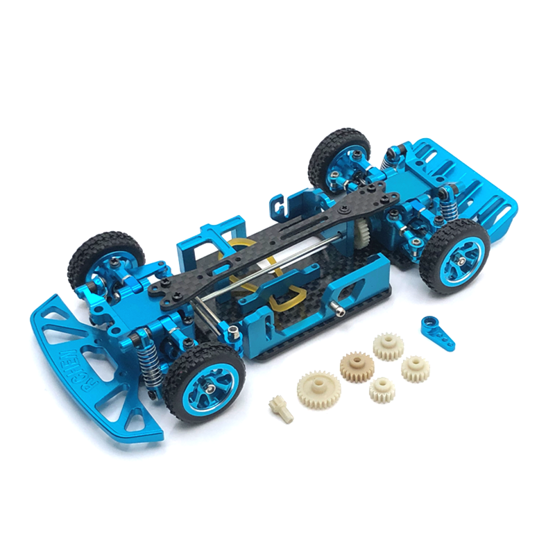 Wltoys 1/28 RC Car K969 K979 K989 Spare Parts Upgrade Metal Parts Accessories Metal Steering Gear/Upper Swing Arm/Drive Dog Bone