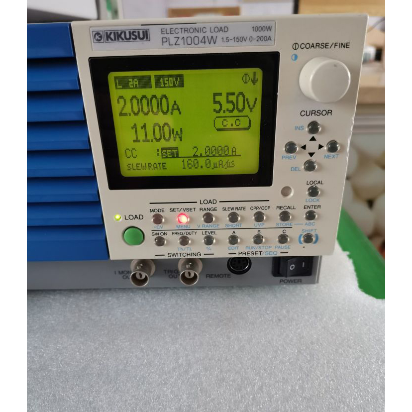 Электронная нагрузка Kikusui PLZ1004W 1,5-150V, 0-200A, 1000W