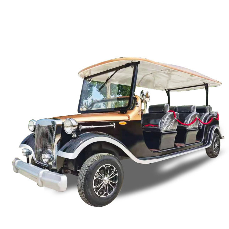 8 seats Electric Sightseeing Car Electric 4 Wheel 72v Electric Sightseeing Car