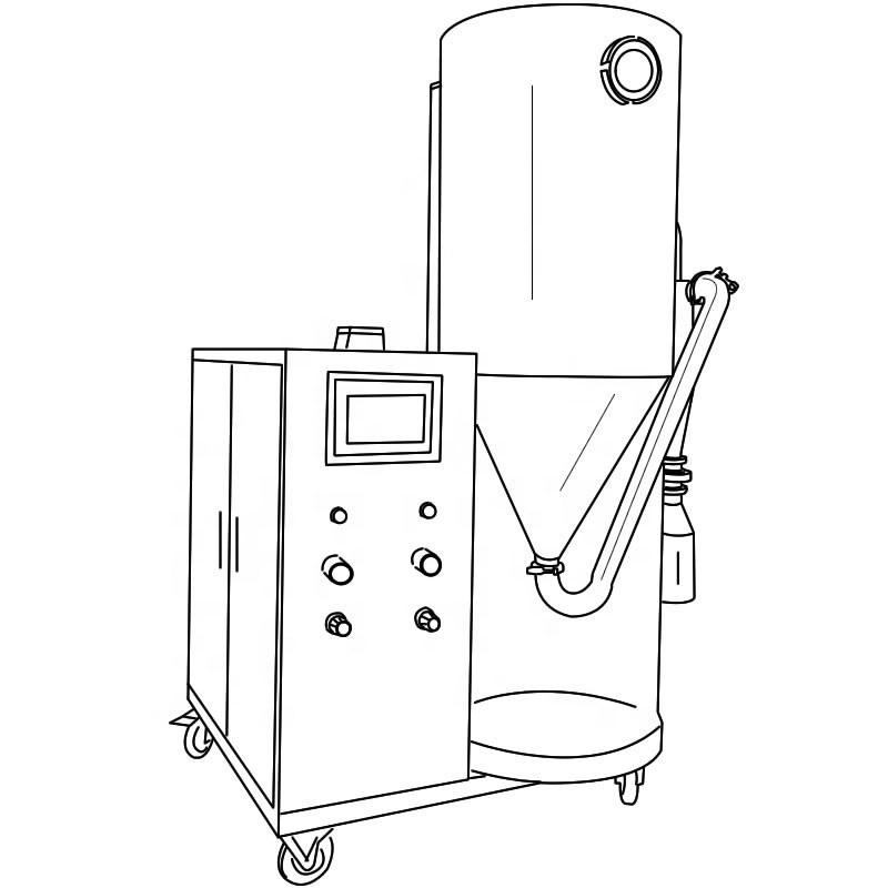 Инженерное Оборудование OEM 5L SUS304, компактная лабораторная машина, лабораторная распылительная сушилка