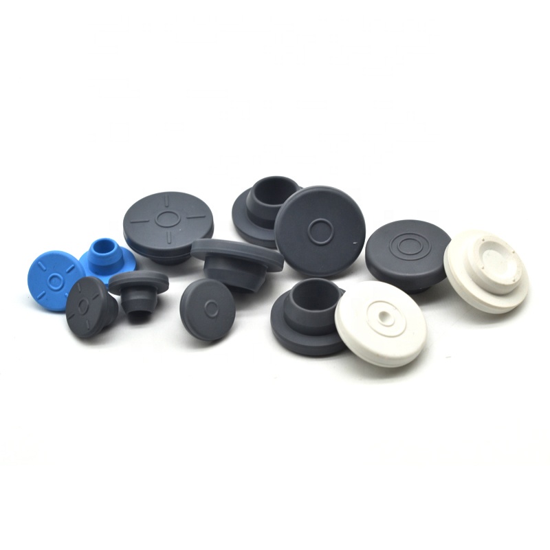 Factory Sale Custom Made Halogenated Butyl Injection Powder Rubber Stoppers