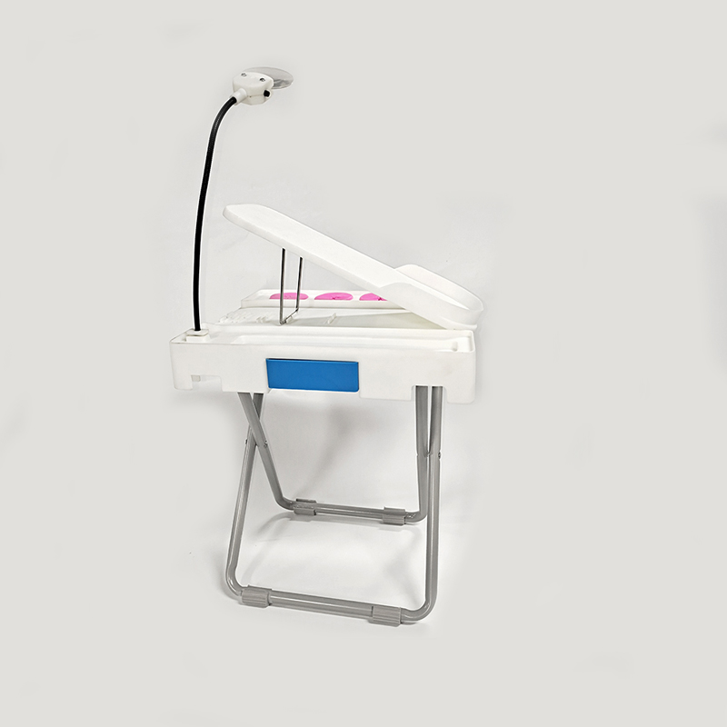 Factory Bulk Sale Foldable Portable Manicure Professional Nail Table With Led Light