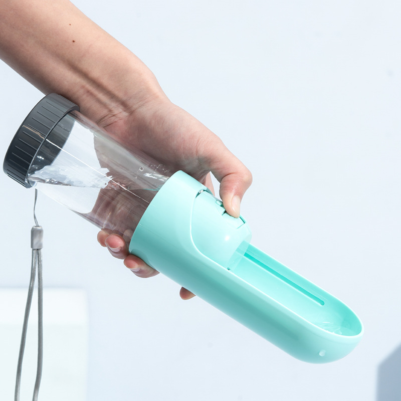 Пищевая BPA бесплатная герметичная портативная бутылка для воды для собак, для кошек, для путешествий, для напитков, дозатор для домашних животных, для прогулок на открытом воздухе