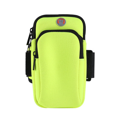 Hot Sell Mobile Phone Arm Bag Outdoor Fluorescent Multi-Function Running Protect Cell Phone Bag