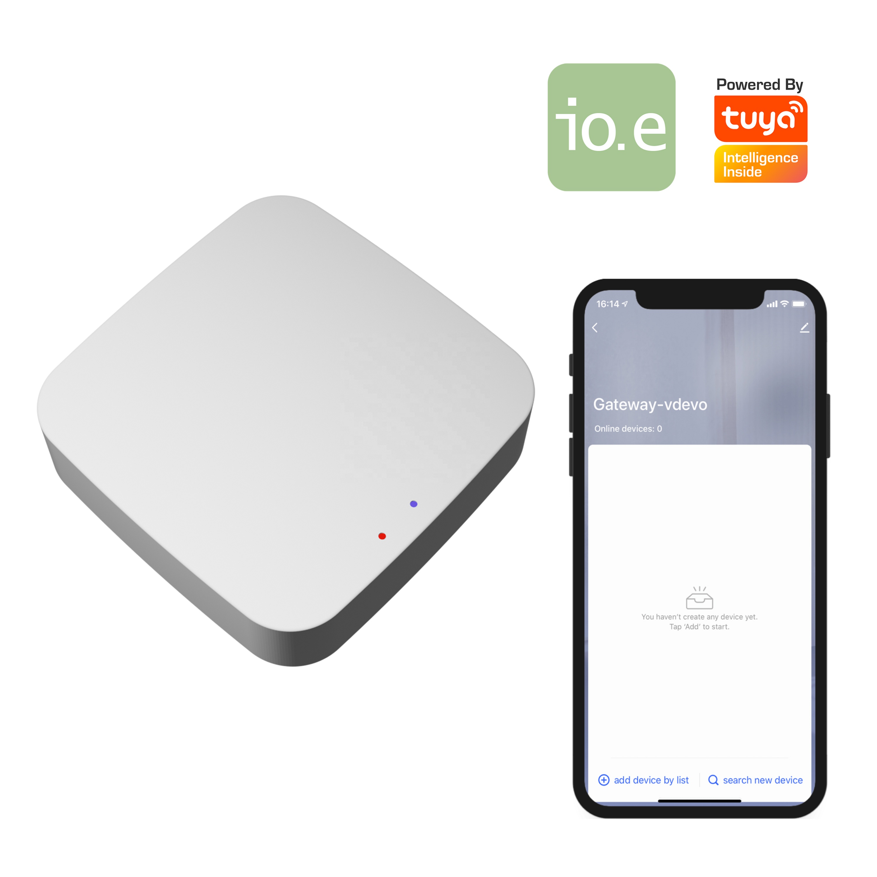 Смарт Bluetooth SIG шлюз Bluetooth-wifi концентратор Micro-USB источник питания Tuya Smart