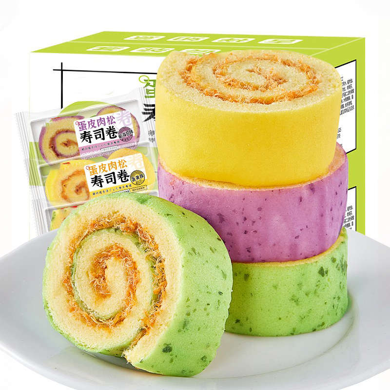 250 г суши-роллов с мясом морского мха и здоровые закуски в качестве замены