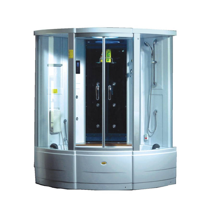 Factory direct supplier bathroom bath steam enclosure glass shower cabin with shower